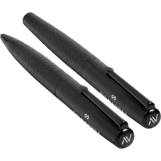 Alex Varga Galexia Ball Pen & Rollerball Set Pens Branded